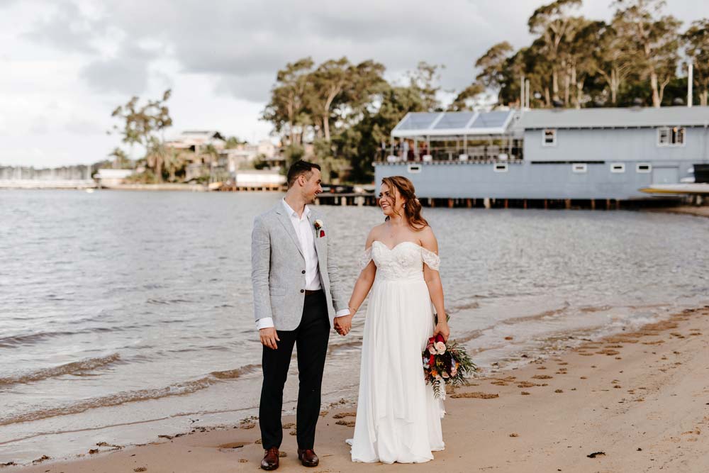 Sydney wedding catering at Bayview Yacht Racing Association (BYRA) – Mitch and Ness Bayview Yacht Racing Association