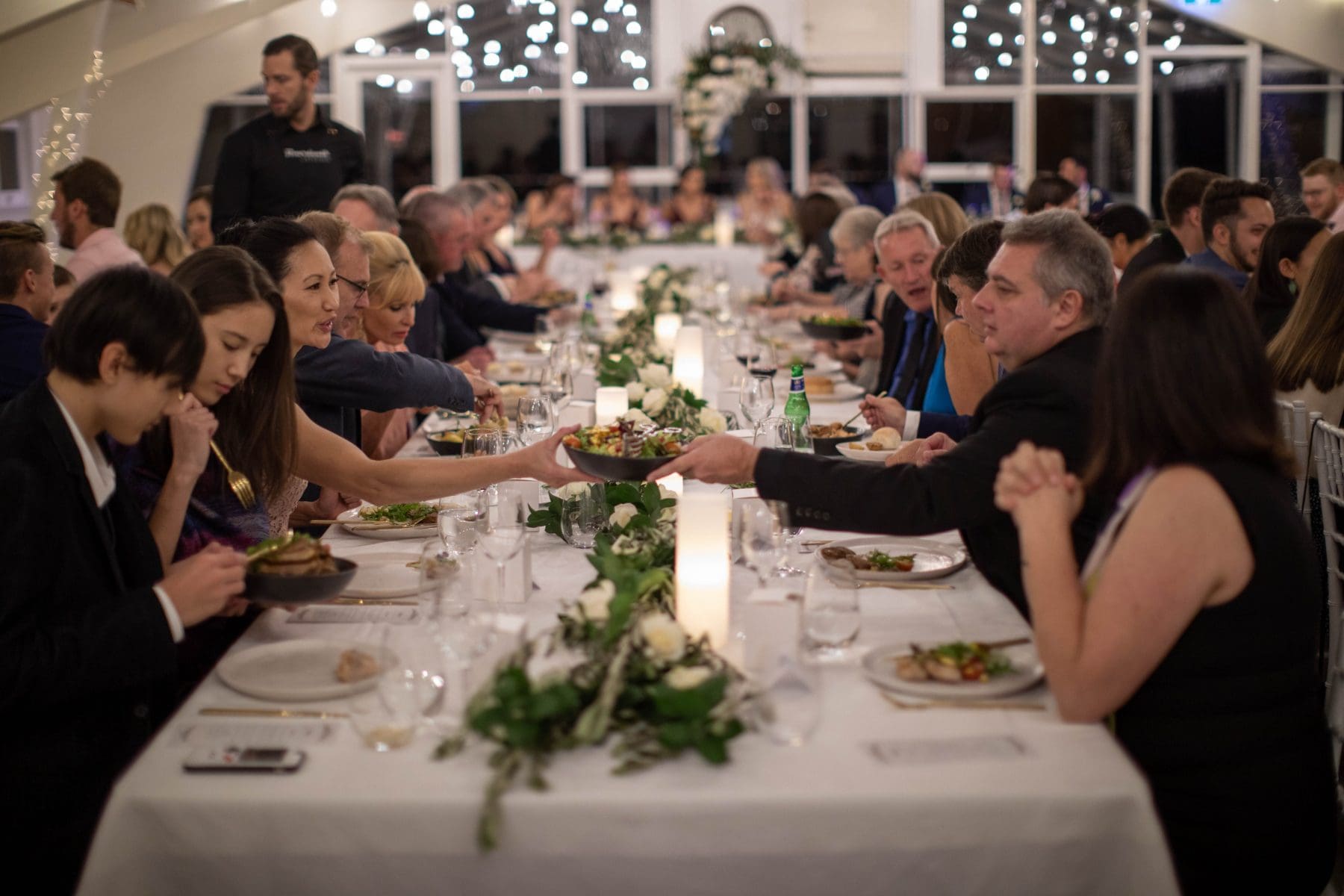 Wedding reception catering - share plates