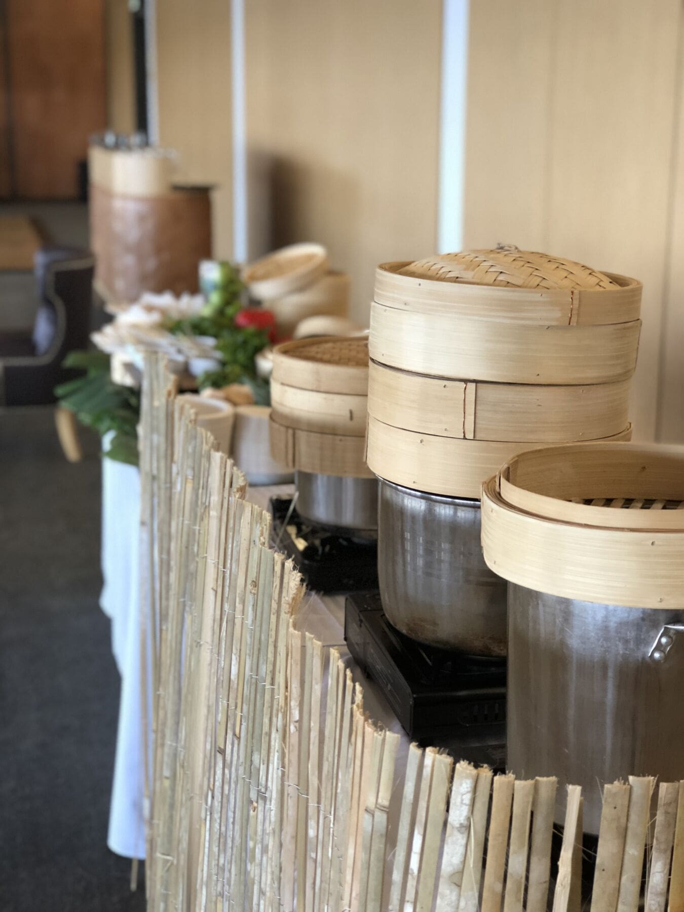 Boardwalk Catering’s Take on Interactive Food Station Catering in Sydney interactive food station catering Dumpling station catering Sydney; interactive food station catering, bespoke food station catering, food station menu