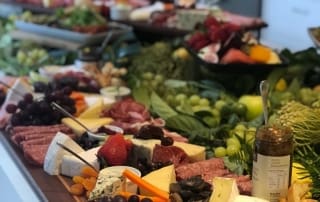 Boardwalk Catering’s Take on Interactive Food Station Catering in Sydney interactive food station catering Grazing station at home by Boardwalk Catering