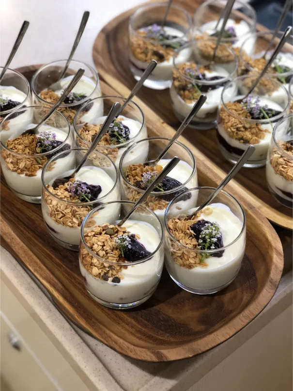 premium corporate catering; sydney catering; sydney events; corporate menus; dessert