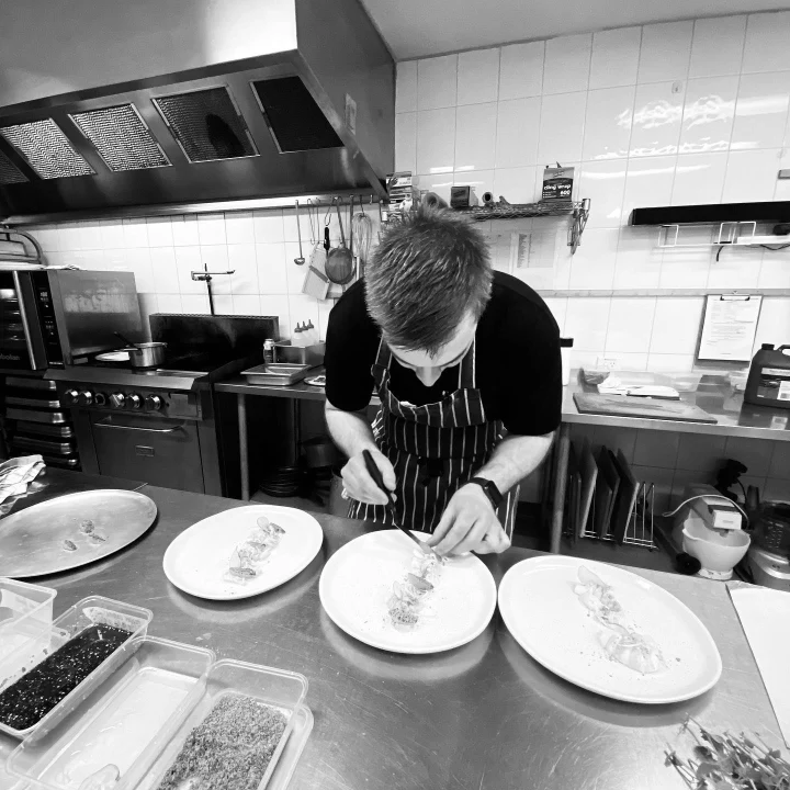 boardwalk catering team; plated